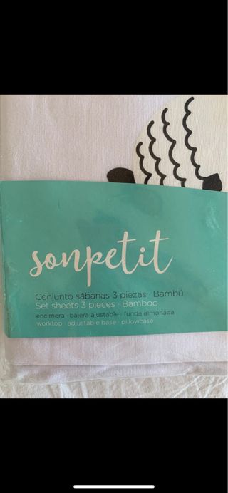 Sábanas cuna NUEVAS 120x60