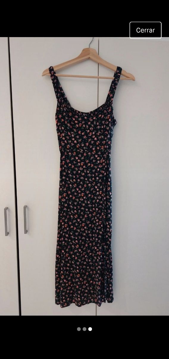 Vestido flores Zara