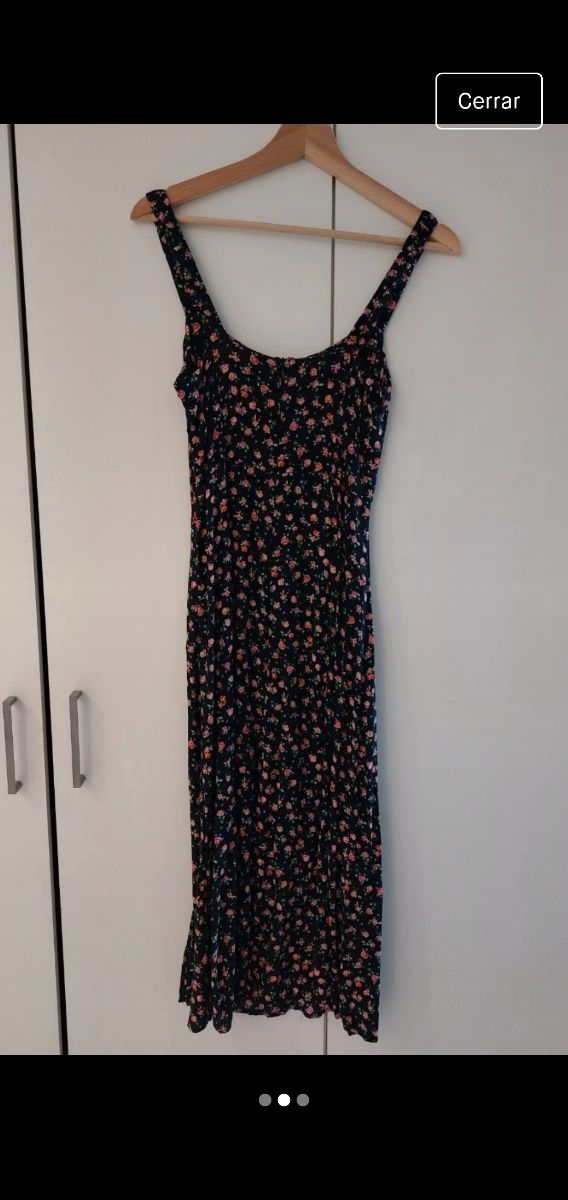 Vestido flores Zara