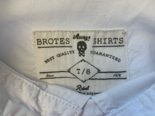CAMISA MANGA LARGA NIÑO. BOTRES Talla 8 años