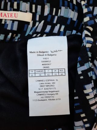 Falda estampada de Camaïeu