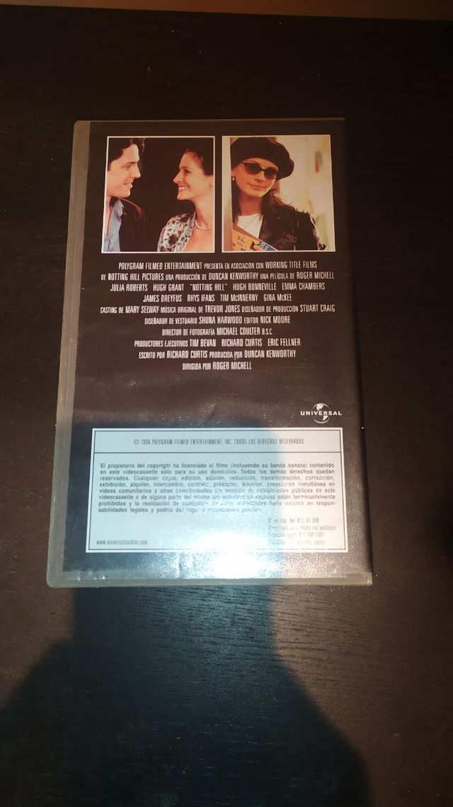 Notting hill VHS