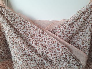 Top firmato Byblos Blu impalpabile rosa cipria