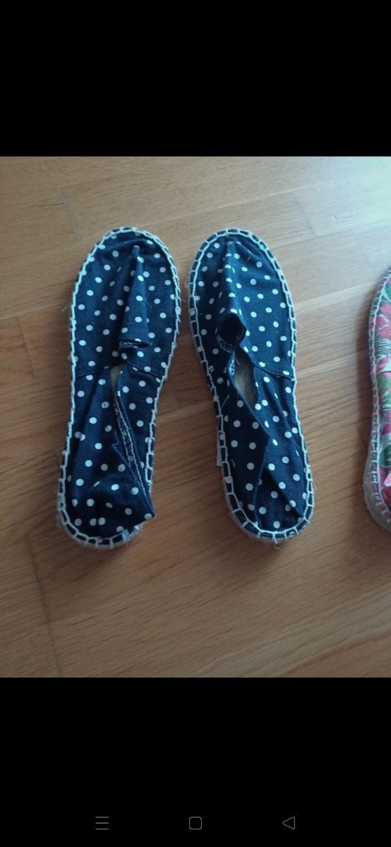 alpargatas lunares azul