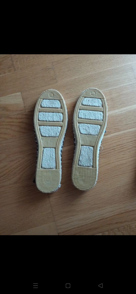 alpargatas lunares azul