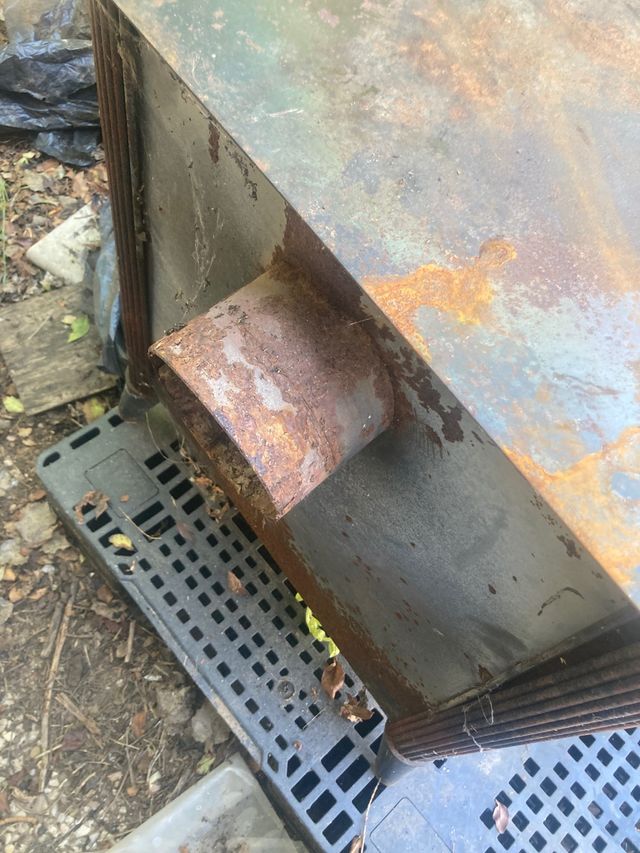 Antigua estufa de leña para RESTAURAR