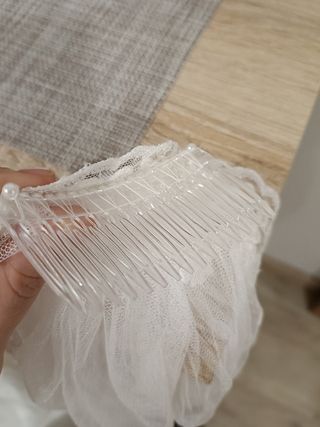 vestido novia y velo, Pronovias