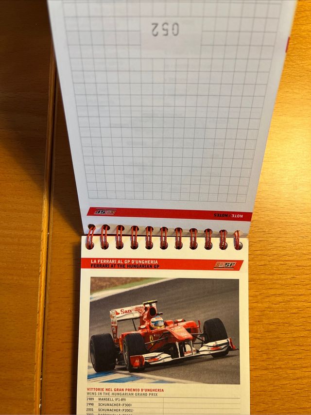 Media Book Scuderia Ferrari Ungheria 2010