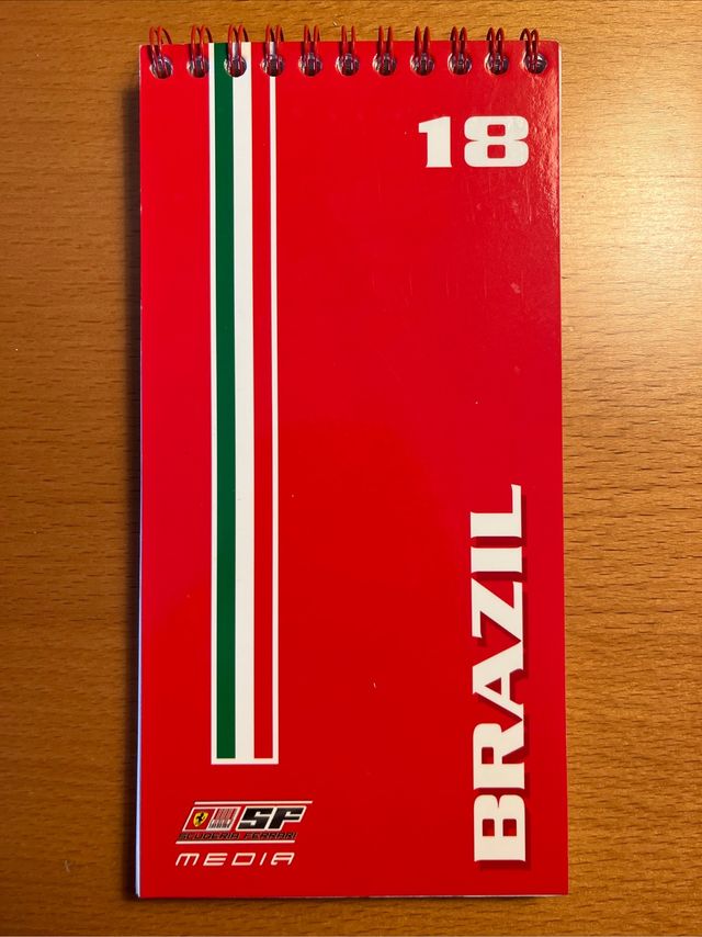 Media Book Scuderia Ferrari Brasile 2010