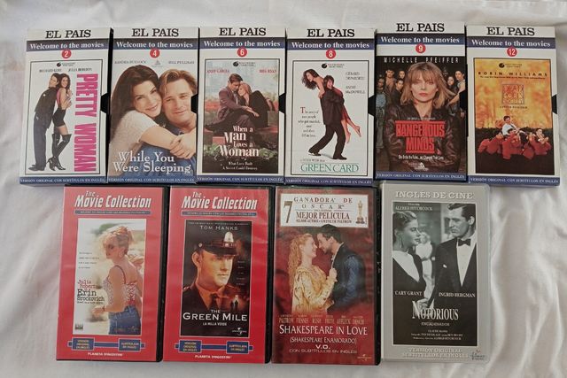 Películas versión original VHS