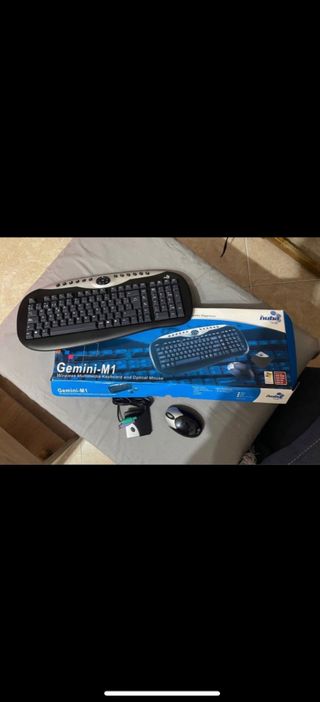 Teclado y ratón inalámbricos