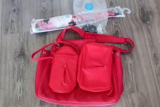 Bolso carro bebé, estuches,sombrilla marca Tuc tuc