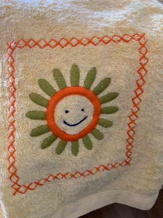 Jgo de toallas 3 piezas en algodón 100x100