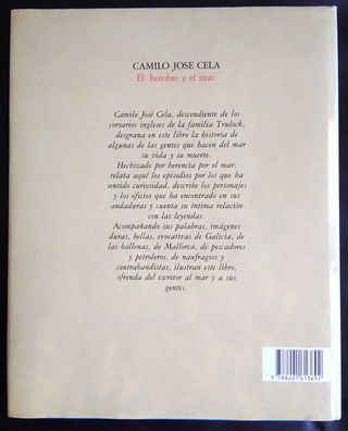 El hombre y el Mar Camilo José Cela 1990