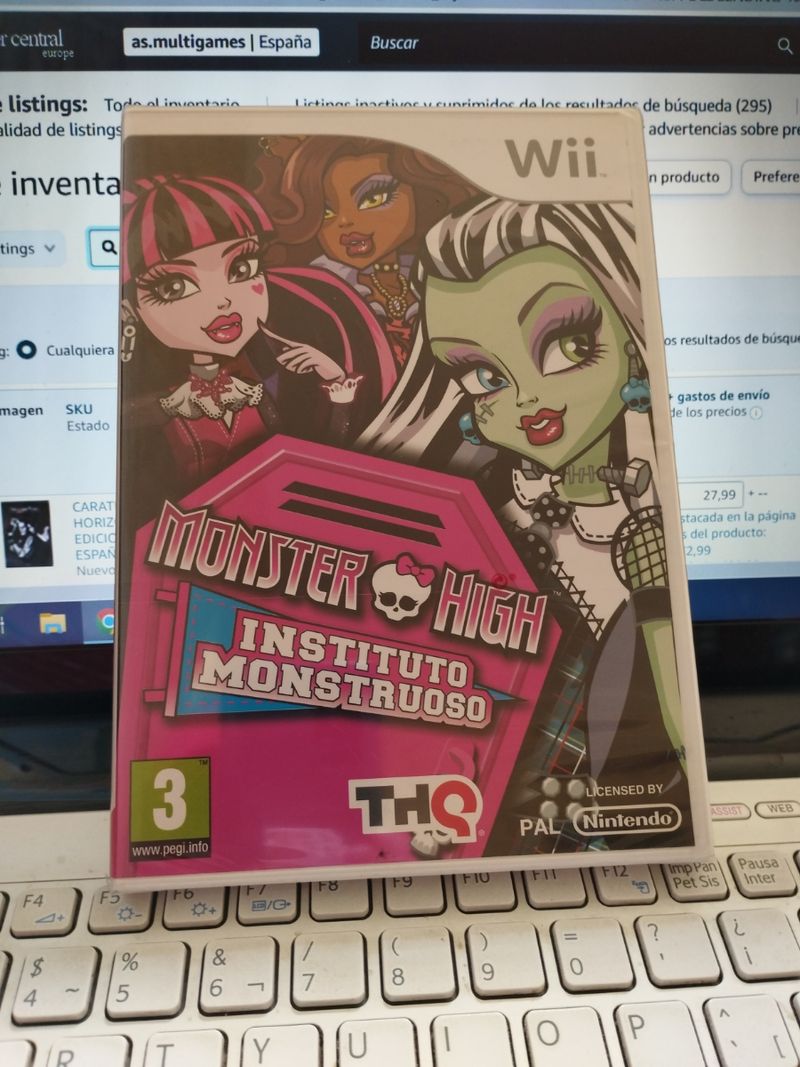 Imagen de MONSTER HIGH INSTITUTO MONSTRUOSO Wii