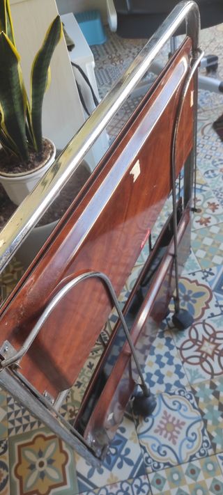 Carrito camarera  Plegable con ruedas 