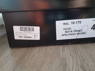 botas negras tacón altas 