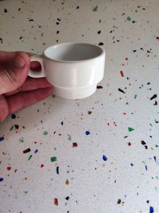 9 tazas cafe,consome.retro,colección,vintage