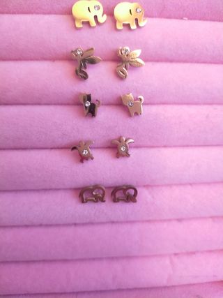 pendientes para bebé o para adulto son pequeñitos