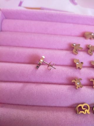 pendientes para bebé o para adulto son pequeñitos