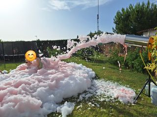 ALQUILER CAÑON FIESTA DE ESPUMA