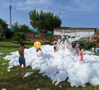 ALQUILER CAÑON FIESTA DE ESPUMA