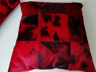 Fundas de Cojines de piel de vaca