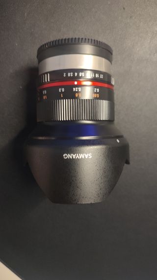Objetivo Samyang 12mm F2.0 para Fujifilm serie X