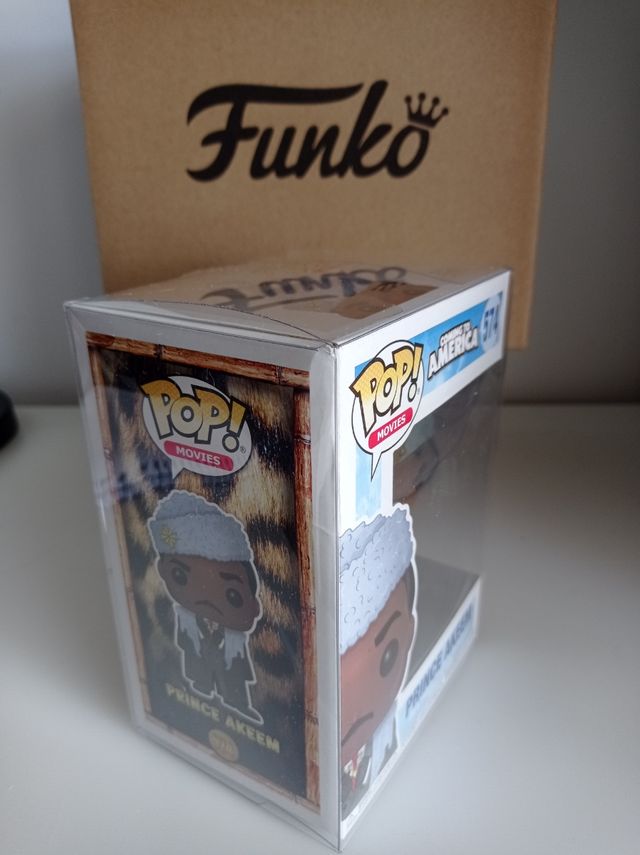 Funko Prince Akeem 574 con funda Coming To America