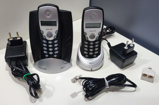 Pack de 2 teléfonos inalámbricos