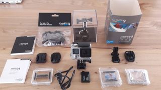 cámara Go pro Hero 4 silver