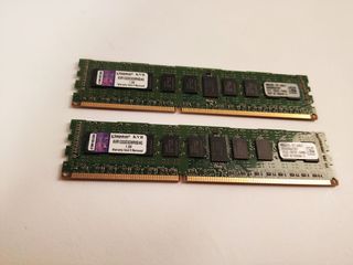 2 Memoria RAM 8GB(2*4) KVR1333D3D8R9S/4G Kingston
