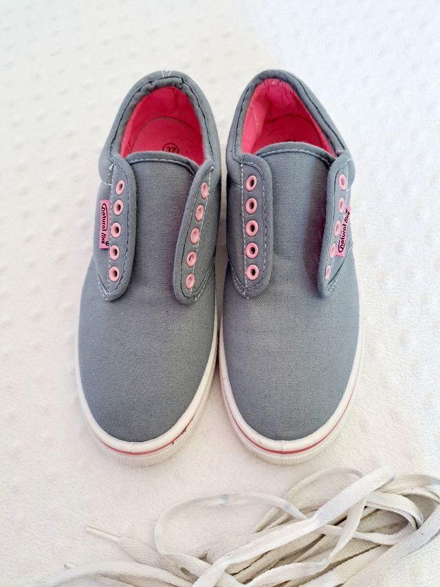 Zapatillas lona 37