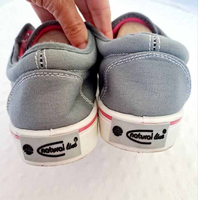 Zapatillas lona 37