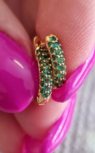 Oferta de pendientes aro pequeño plata de ley 925