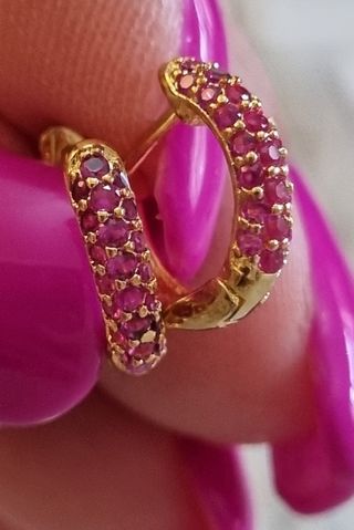 Oferta de pendientes aro pequeño plata de ley 925