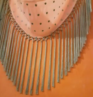 Flamenca  - Traje  + Manton con enrejado 10-12 año
