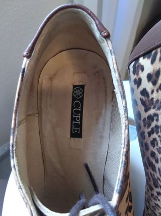 Zapato abotinado "Cuplé"