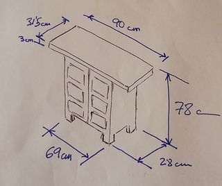 cómoda para entrada de casa