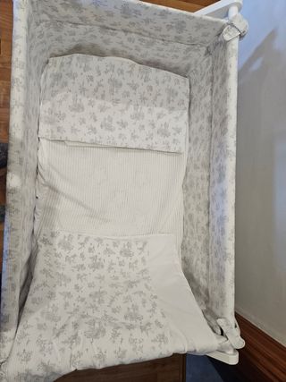 Minicuna con colchón