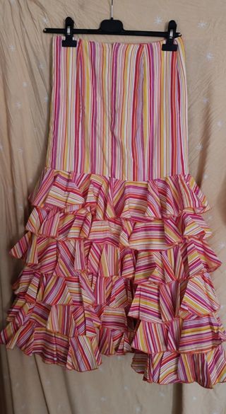 falda de sevillana flamenca gitana rociera campera