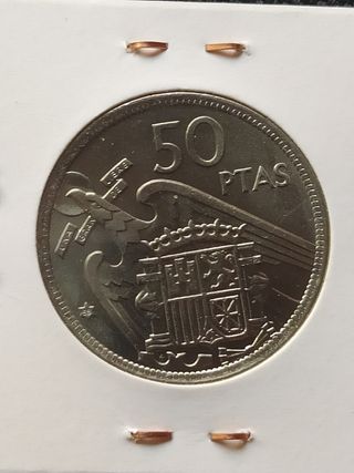2 monedas Pesetas de Francisco Franco