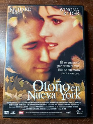 Dvd Otoño en Nueva York