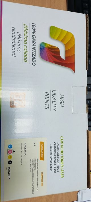 Toner LaserJet Magenta Comp.HP Pro 300/400