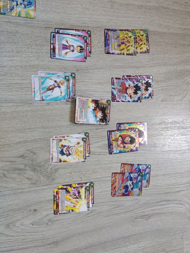 juego de cartas de dragón ball super