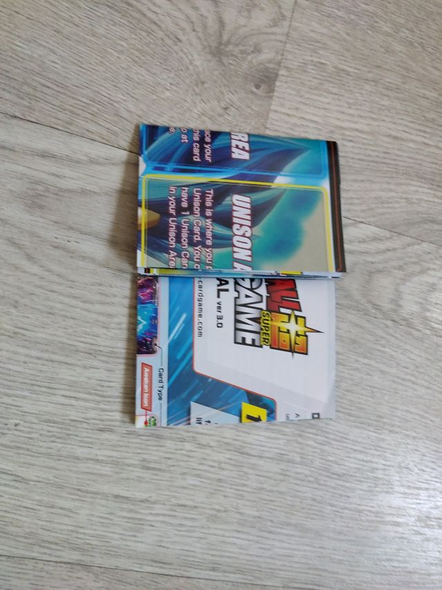 juego de cartas de dragón ball super