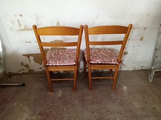 conjunto 2 sillas   de enea