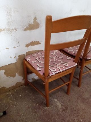 conjunto 2 sillas   de enea