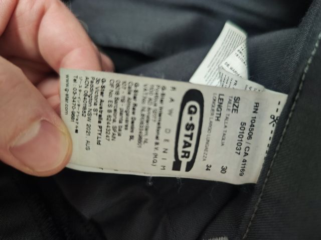 G-Star pantalón T/40