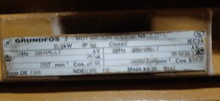 Bomba Grundfos mmg160m-2